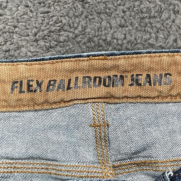 Duluth Trading Flex Ballroom Relaxed Fit Jeans Mens Size 44x28 Blue Straight - Picture 7 of 7